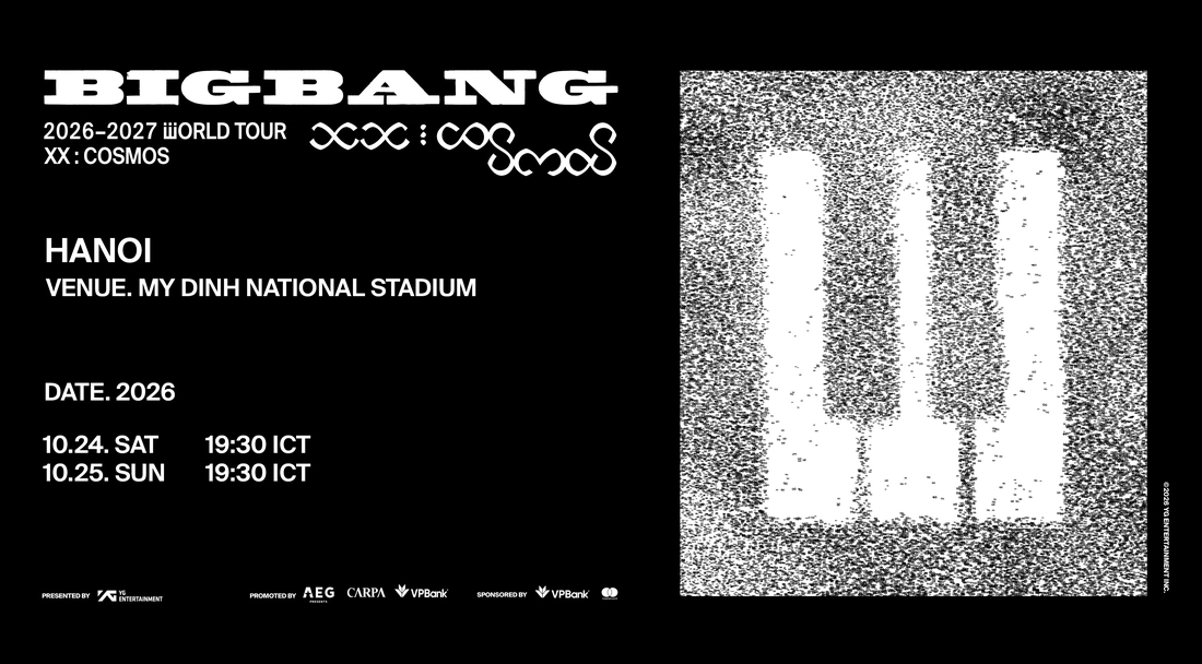 BIGBANG 2026-2027 WORLD TOUR < XX : COSMOS > IN HANOI